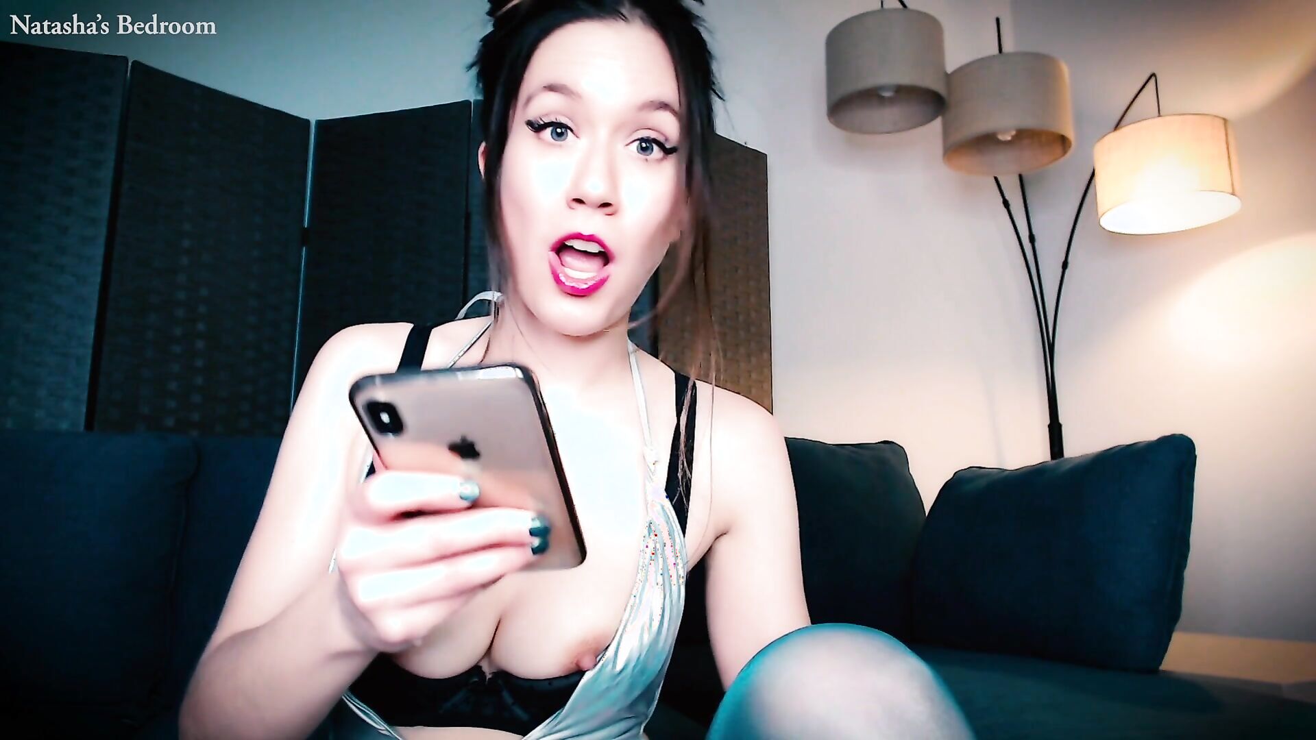 Natashas Bedroom - You're A Premature Ejaculator Now - ManyVids - femdom - dirty talk - solo - fetish - natural tits