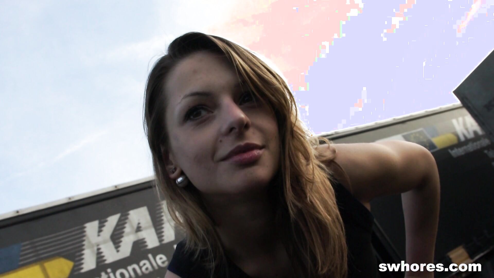 Cheap street bareback fuck - SWhores - SWhores - outdoor - blowjob - pov - big dick