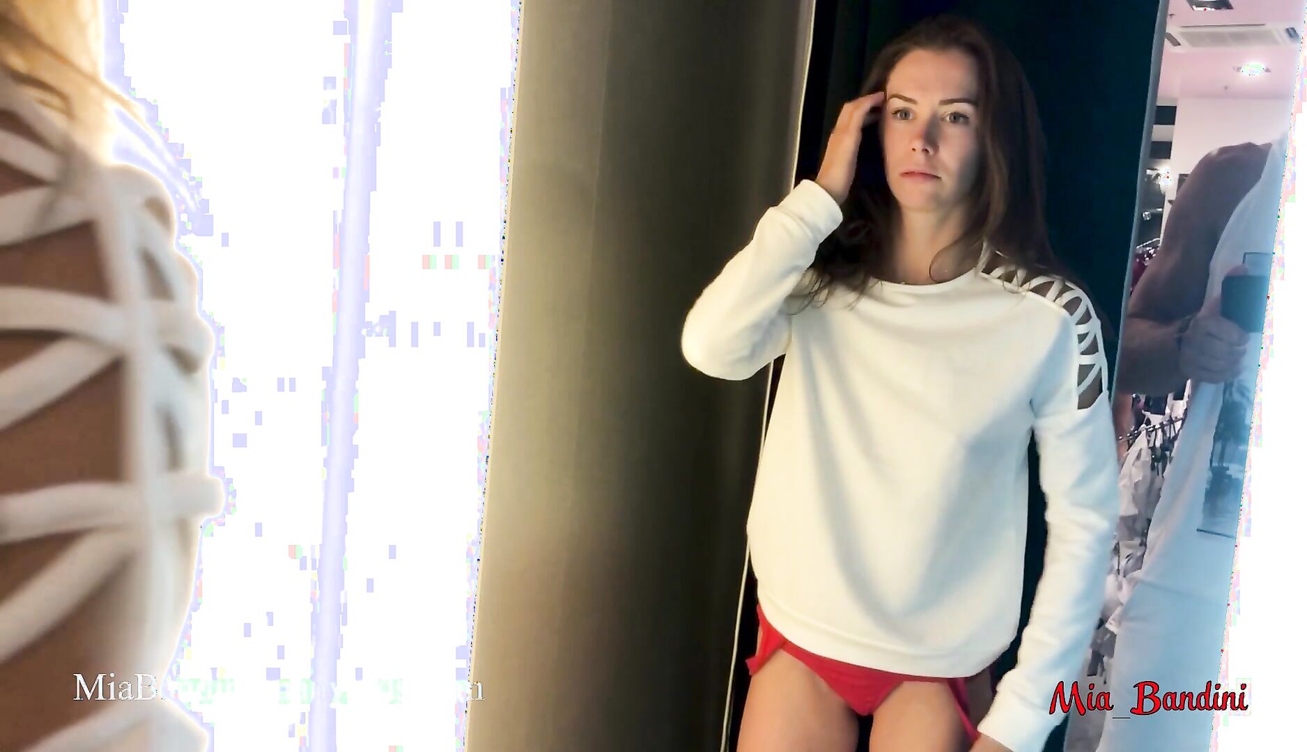 Mia Bandini - Cute Teen Masturbating In Public Dressin - ManyVids - teen - masturbation - public - pov - blowjob - big dick - small tits - deepthroat - natural tits