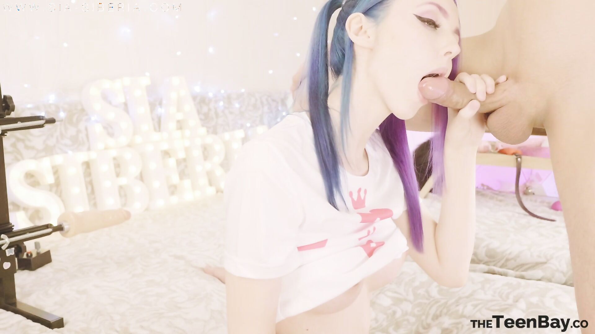 Sia Siberia - Anime Sis Do Ahegao And DP - ManyVids - teen - pov - big tits - double penetration - stepsister - stepbrother - dildo - tits - creampie