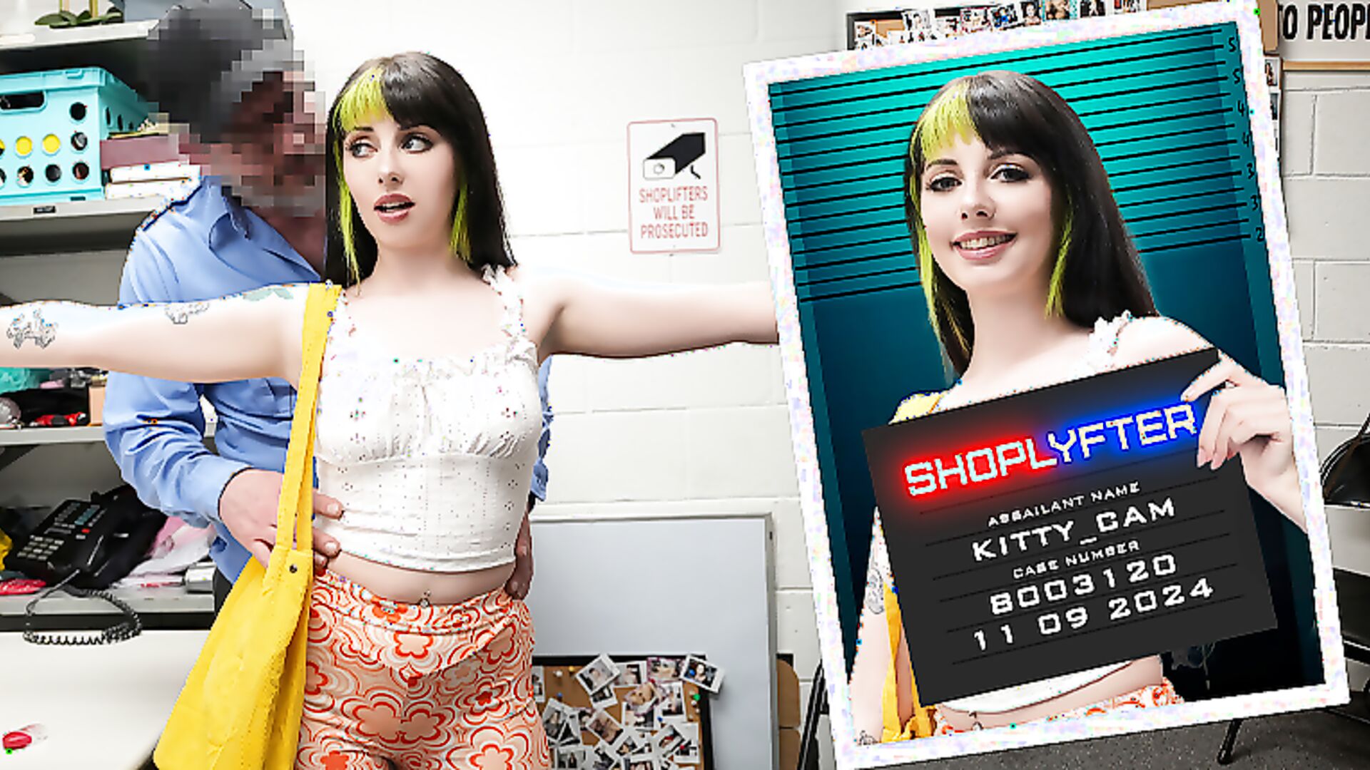 Kitty Cam - Case No. 8003120 The Artist In Distress - Shoplyfter - Shoplyfter - natural tits - big dick - small tits - black - blowjob - curvy - deepthroat - pussy - tits