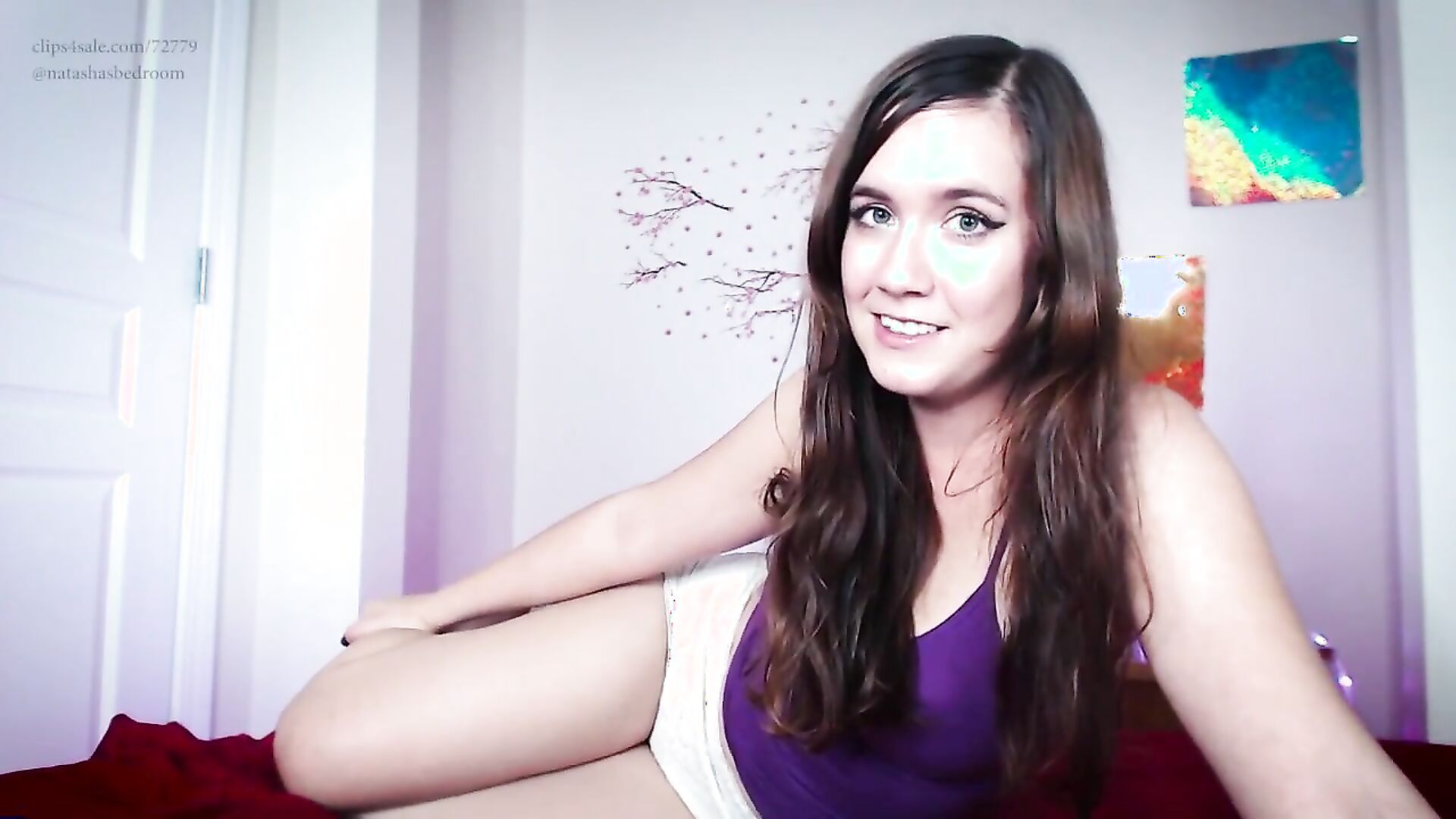 Natashas Bedroom - A Christmas Present For Your Twin Sister - ManyVids - stepsister - femdom - solo - dirty talk - jerk off instruction - fetish - pov - natural tits