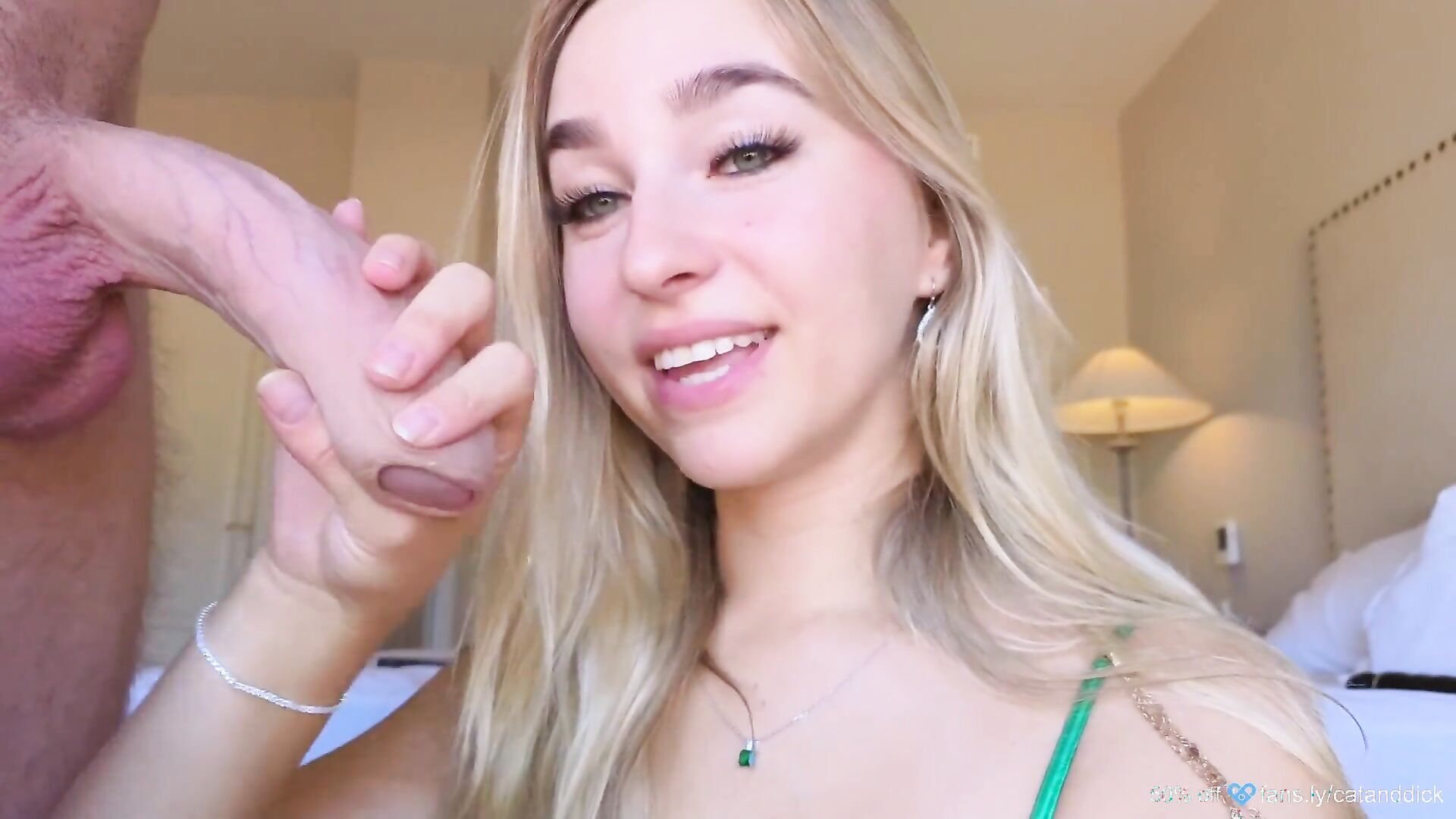 CatAndDick - Some Blowjob, Facefuck and Cumming With the Domi for You - OnlyFans - blowjob - blonde - small tits - live show - pov - big dick - deepthroat - natural tits