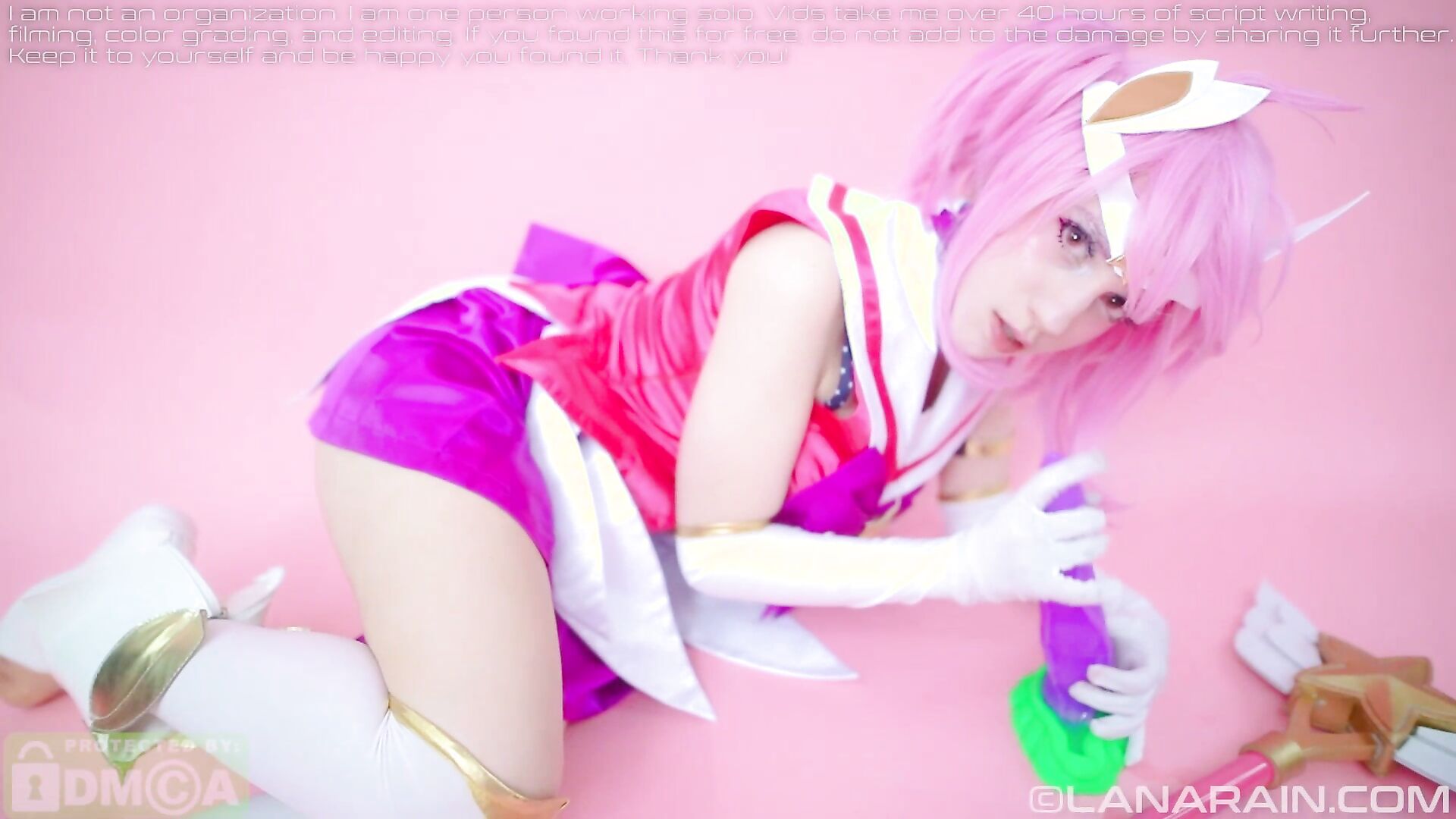 Lana Rain - Star Guardian Lux Egg Laying - ManyVids - cosplay - big tits - teen - fake tits - pov - dirty talk