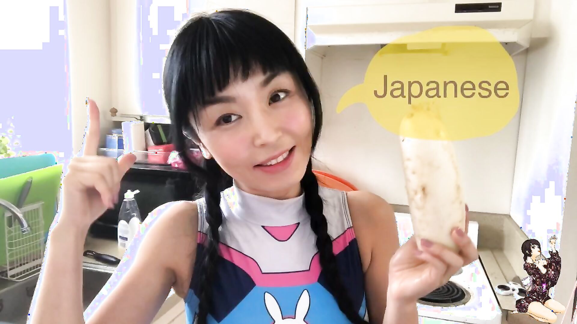 MaricaHase - Sexy Cosplay Cooking And Masturbation - ManyVids - cosplay - masturbation - asian - milf - small tits - pov - natural tits - brunette