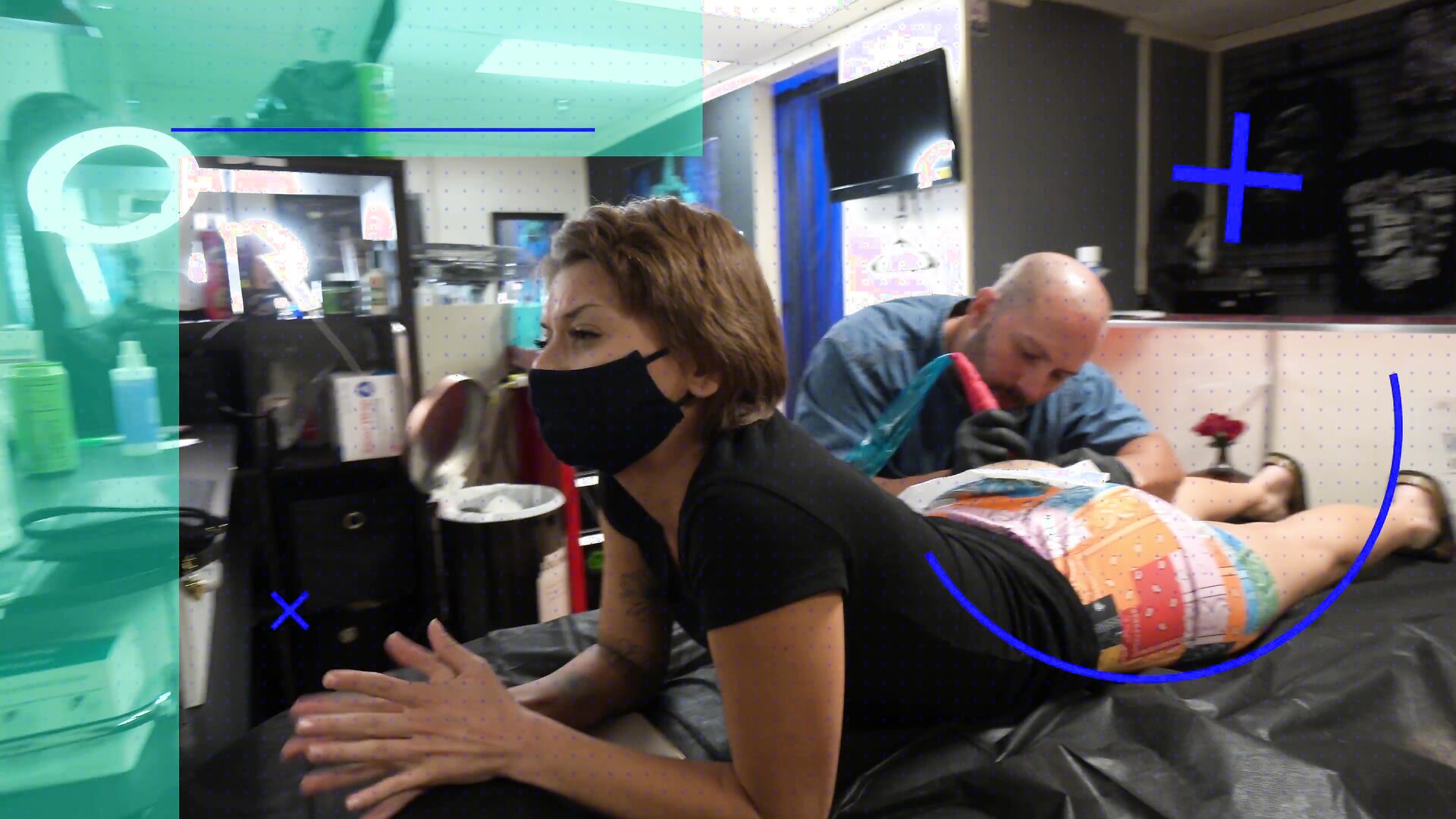 Katie Diggs - QoS Tattoo Adventures - ManyVids - tattoo - blowjob - pov - big dick - deepthroat - natural tits