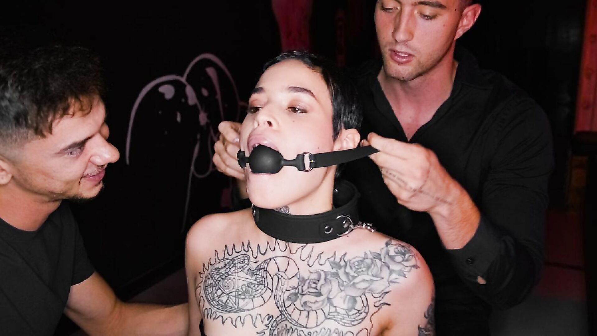 Saba Lapiedra - BDSM Fantasy - EnjoyX - EnjoyX - bdsm - blowjob - hardcore - squirting - threesome