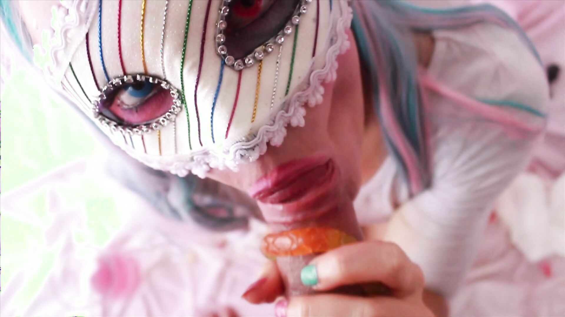 Scarlet Chase - Candy Insertions Pink Lemonade Enemas - ManyVids - blonde - big tits - pov - dirty talk