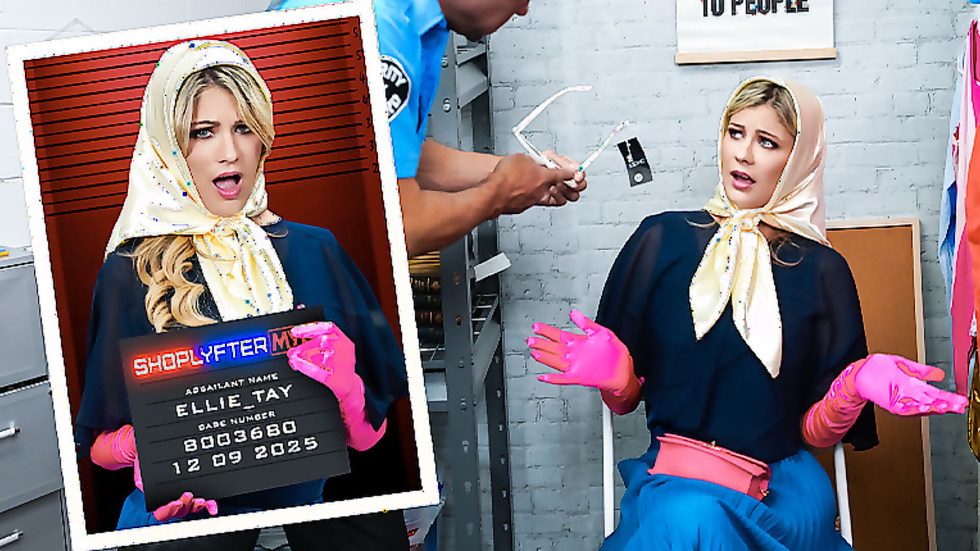 Ellie Tay - Case No. 8003680 - Busty Thief Sucks Her Way Out of Trouble - ShoplyfterMylf - ShoplyfterMylf - big tits - high heels - fake tits - hairless pussy - piercing - reverse cowgirl - medium tits - milf - tits