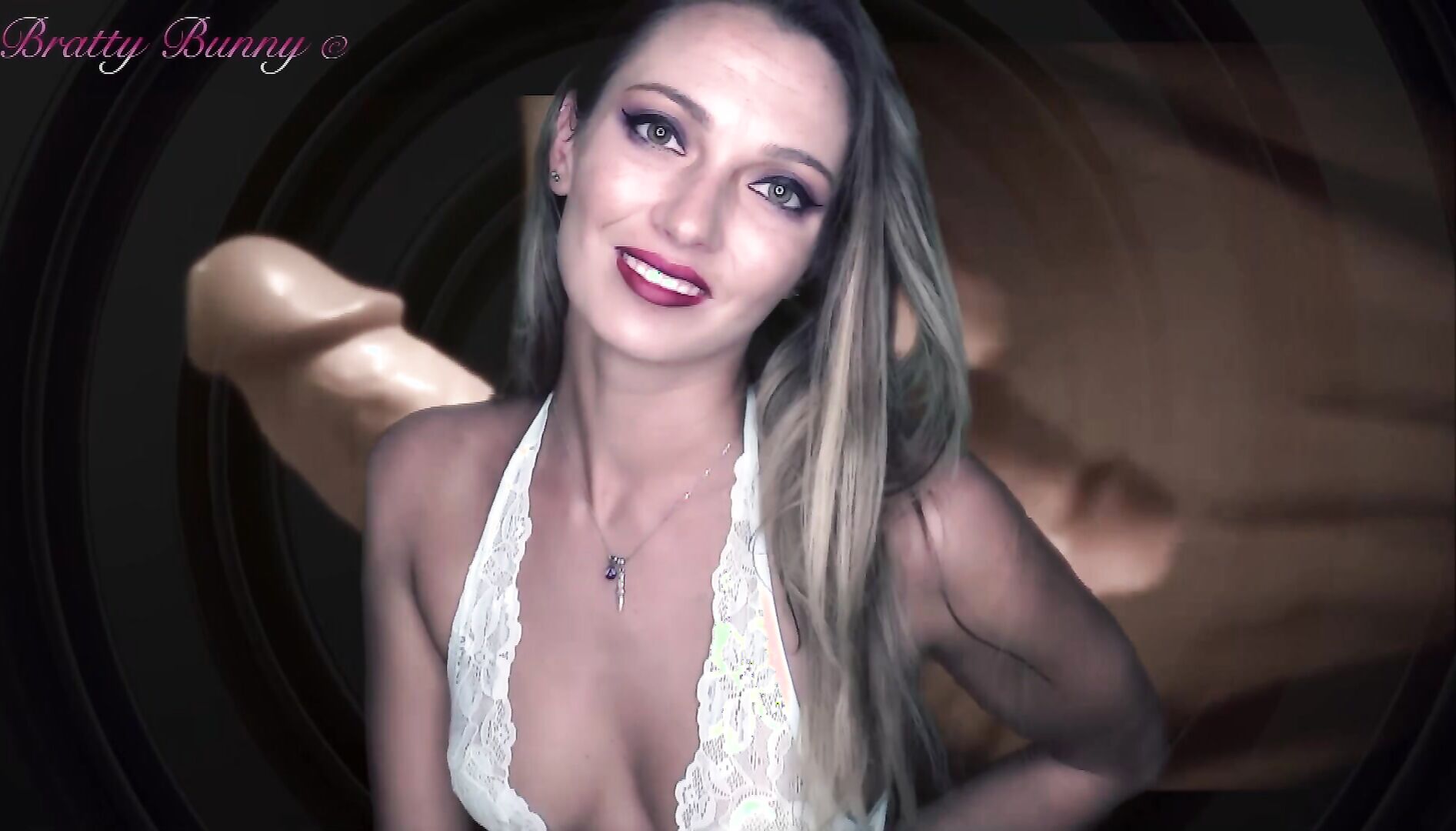 Bratty Bunny - Cocks And Cum Tease - ManyVids - tease - femdom - dirty talk - pov - fetish - milf - natural tits - devot - small tits