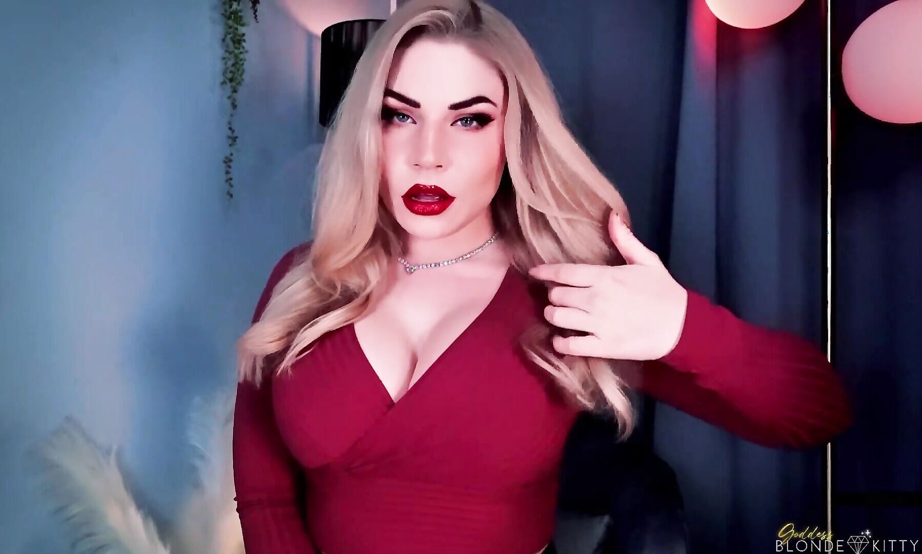 Goddess Blonde Kitty - Step Mommy's Lip Loser - ManyVids - blonde - stepmother - milf - femdom - solo - dirty talk - big tits - fetish - virtualsex