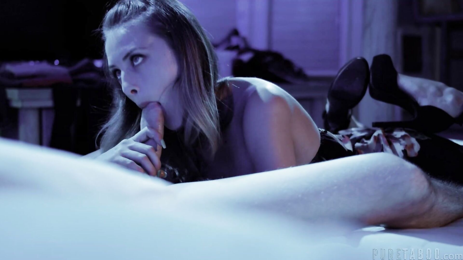 Kyler Quinn - Deep Trouble - PureTaboo - PureTaboo - creampie - brunette - small tits - natural tits - teen