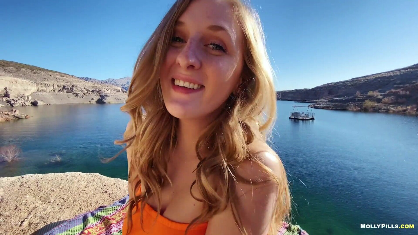 Molly Pills - Lakeside Adventure Porn Paradise Pov - OnlyFans - pov - amateur - blonde - big dick - big tits - natural tits - blowjob - teen