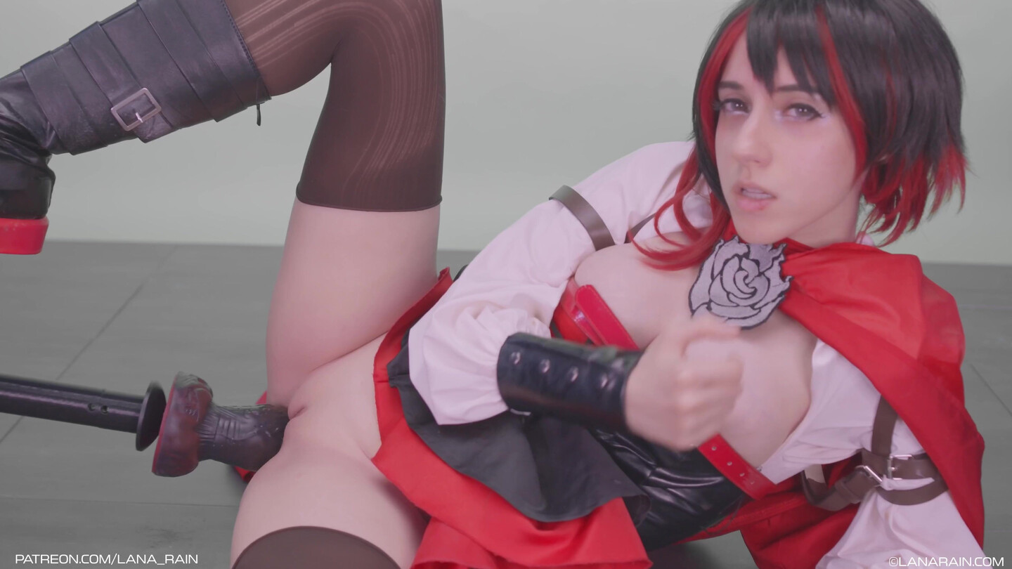 Lana Rain - Yang Watches Her Sister Be A Slut RWBY - ManyVids - stepsister - cosplay - big tits - teen - fake tits - pov - dirty talk