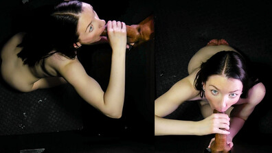 Celestina Blooms - Celestina Blooms' Second Gloryhole POV - GloryHoleSecrets - Gloryholesecrets - pov - natural tits - big dick - small tits - blowjob - interracial - deepthroat - brunette - black
