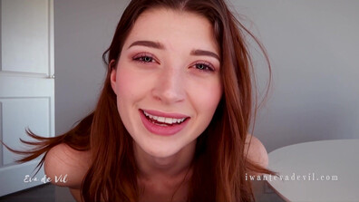 Eva de Vil - brutale kwelling - ManyVids - fetisj - dirty talk - brunette - femdom - kleine borsten - natuurlijke borsten - hardcore - POV - solo