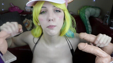 princessberpl - Lucoa Blow Bang - ManyVids - redhead - pov - dirty talk - big tits - nylon - pussy