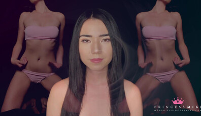 Princess Miki Aoki - Encouraging Meditational Cei - ManyVids - fetish - asian - femdom - devot - small tits - natural tits - pov - solo