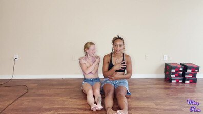 themistyrein - Misty and Kendra Compare Size - ManyVids - blonde - pov - tattoo - natural tits - big dick - blowjob