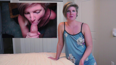 HouseWifeGinger - I Kind of Sucked Your Best Friend's Cock - ManyVids - milf - pov - dirty talk - small tits - blonde