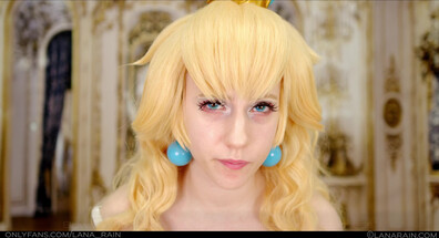Lana Rain - Princess Peach's Wedding Day - ManyVids - pov - blonde - teen - big tits - virtualsex - cosplay - dirty talk