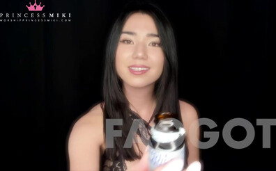 Princess Miki Aoki - Intense Sissy Cocksucker Mindfuck - Aroma Enhanced - ManyVids - fetish - asian - femdom - devot - small tits - natural tits - pov - solo