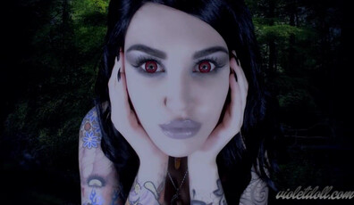 Violet Doll - Spellbound - ManyVids - femdom - devot - fetish - dirty talk - pov - big tits - tattoo - solo