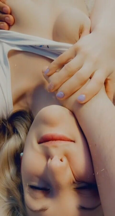 ErikaSwingz - 18 Year Old and Hubby Make Me Cum - ManyVids - teen - blonde - milf - big tits - natural tits - pov - blowjob