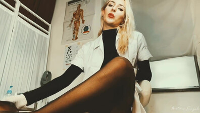 Mistress Euryale - Captured, gagged and experimented - ManyVids - femdom - fetish - dirty talk - blonde - gooning - latex