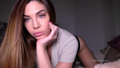Madam Samantha - Edging That Dick For Me HD - IWantClips - jerk off instruction - solo - dirty talk - big tits - femdom - fetish