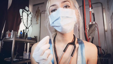Mistress Euryale - Self Facial JOI CEI - ManyVids - facial - jerk off instruction - femdom - fetish - dirty talk - blonde - gooning - latex