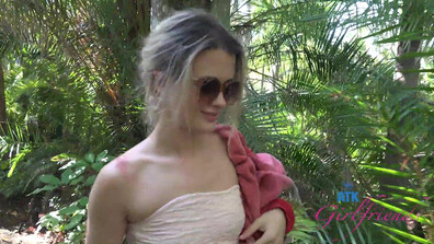 Nicole Nichols - Sarasota 5 - ATKGirlfriends - ATKGirlfriends - big ass - small tits - outdoor - hairless pussy - piss - blonde - blowjob - pov - pussy