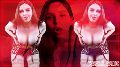 Tsarina Baltic - Go Blank Goon - ManyVids - redhead - milf - dirty talk - big tits - jerk off instruction - femdom - mind fuck - solo - masturbation