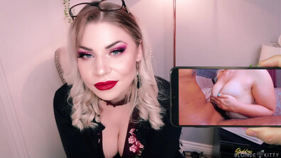 Goddess Blonde Kitty - Cuckold Couples Counselling Session 2 - ManyVids - blonde - cuckold - milf - femdom - solo - dirty talk - big tits - fetish - virtualsex