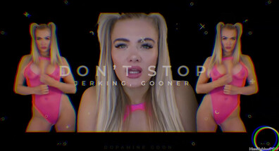 Goddess Dommelia - Gooning Dopamine Drone - ManyVids - gooning - blonde - milf - big tits - femdom - fetish - dirty talk - pov