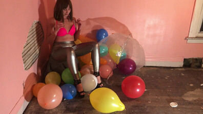 Helenas Cock Quest - Im A Balloon Poping Bitch Hahahaha - ManyVids - milf - brunette - dirty talk - big tits - natural tits