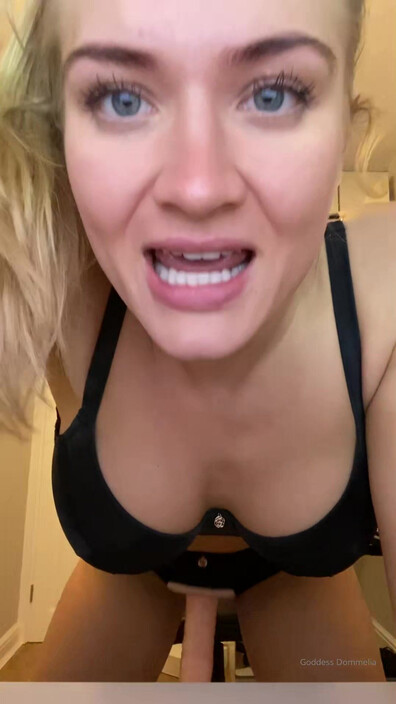 Goddess Dommelia - This Is A Recording Of A Webcam Session I Am Step Mommy I Have My Husband And Son - ManyVids - stepmother - blonde - milf - big tits - femdom - fetish - dirty talk - pov