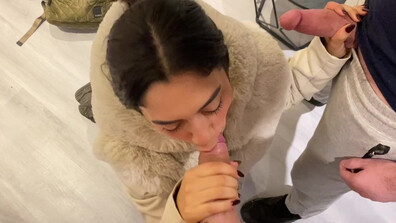 Artemis Carmona - Double Blowjob - OnlyFans - blowjob - pov - big dick - latina - facial - hardcore - fetish - brunette