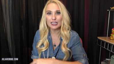 Julia Robbie - The Tiniest Penis in the World - ManyVids - blonde - milf - solo - dirty talk - pov - fetish - big tits