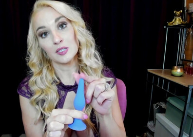 Julia Robbie - ANAL TRAINING FOR SISSIES PART 1 - ManyVids - anal - blonde - milf - solo - dirty talk - pov - fetish - big tits