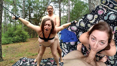 Maev - Outer Bounds - Lustery - Lustery - hairy pussy - outdoor - blowjob - bondage - deepthroat - pussy - masturbation - pov - spanking
