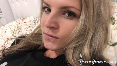 Gina Gerson - Never Enough Solo Play - ManyVids - solo - blonde - pov - small tits