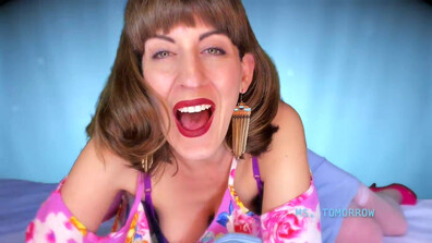 Ms. Tomorrow - Bimbo Goon - ManyVids - fetish - dirty talk - milf - natural tits - devot - jerk off instruction - brunette - solo