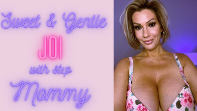 AdrienneLuxe - Sweet and Gentle JOI with StepMommy - ManyVids - jerk off instruction - pov - blonde - solo - fetish - big tits - dirty talk - gooning