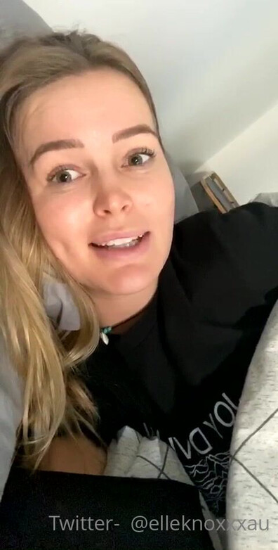 Elle Knox - Part 2 of this mornings message. - Onlyfans - OnlyFans - blonde - pov - dirty talk - big tits - fake tits - teen
