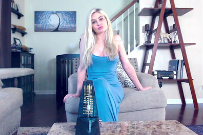 Kerri King - Metronome Edging Part 1 - ManyVids - milf - big tits - solo - fake tits - dirty talk - fetish - gooning - femdom