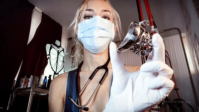 Mistress Euryale - Chastity for Masturbation Addict - ManyVids - masturbation - femdom - fetish - dirty talk - blonde - gooning - latex
