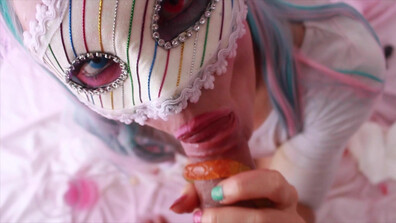 Scarlet Chase - Candy Insertions Pink Lemonade Enemas - ManyVids - blonde - big tits - pov - dirty talk