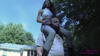 Empress Jennifer - Male Pony Trained Without Mercy - ManyVids - milf - femdom - small tits - pov - natural tits - fetish - brunette