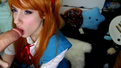 Lana Rain - Asuka Convinces Herself Its Just 4 Money - ManyVids - cosplay - big tits - teen - fake tits - pov - dirty talk